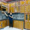 Tủ bếp nhôm nội thất Omega cao cấp