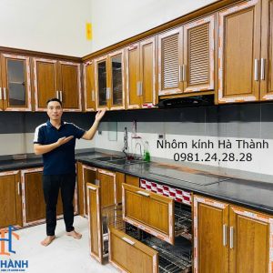 Tủ bếp nhôm nội thất Omega