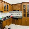 Tủ bếp nhôm vân gỗ nhôm cỏ giá rẻ